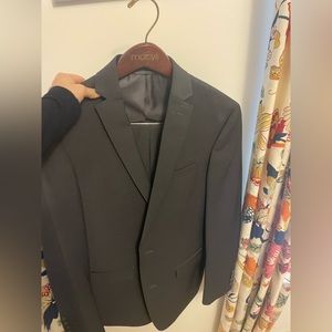 Young man’s suit
